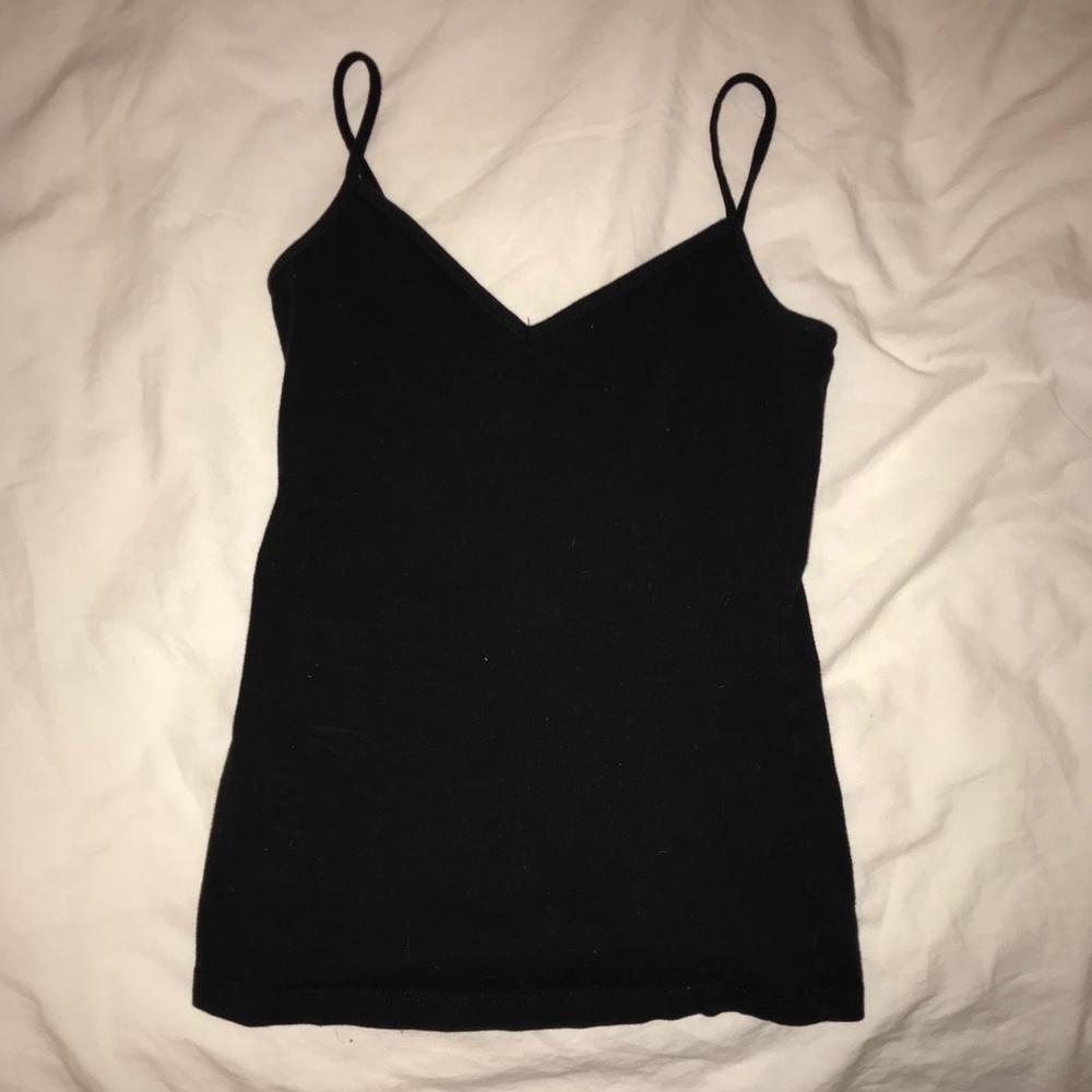 Black V-Neck Cami